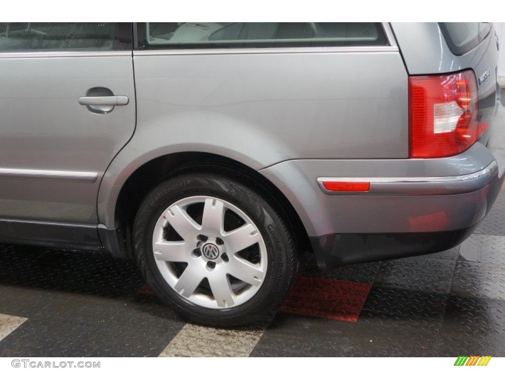 2003 Passat GLX Wagon - Silverstone Grey Metallic / Grey photo #56