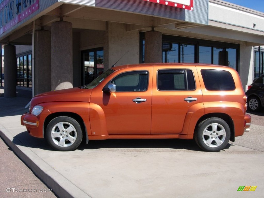 2007 HHR LT - Sunburst Orange II Metallic / Cashmere Beige photo #2