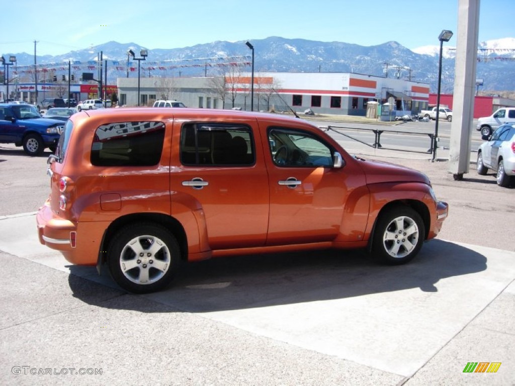2007 HHR LT - Sunburst Orange II Metallic / Cashmere Beige photo #6