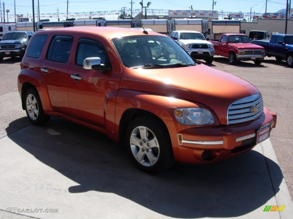 2007 HHR LT - Sunburst Orange II Metallic / Cashmere Beige photo #7