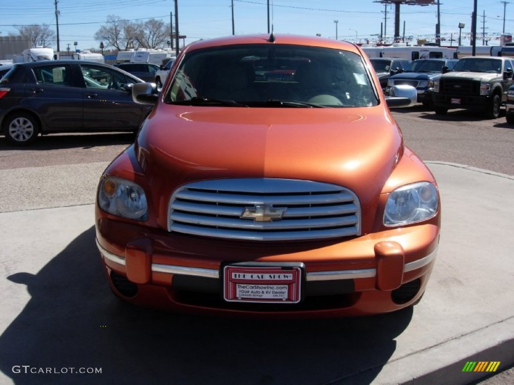 2007 HHR LT - Sunburst Orange II Metallic / Cashmere Beige photo #8