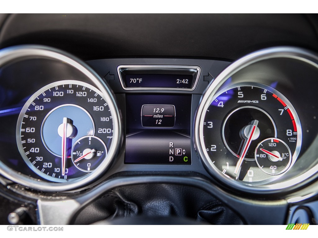 2015 Mercedes-Benz GL 63 AMG 4Matic Gauges Photo #102240259