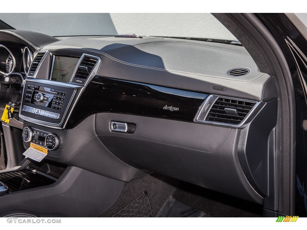 2015 Mercedes-Benz GL 63 AMG 4Matic designo Black Dashboard Photo #102240343