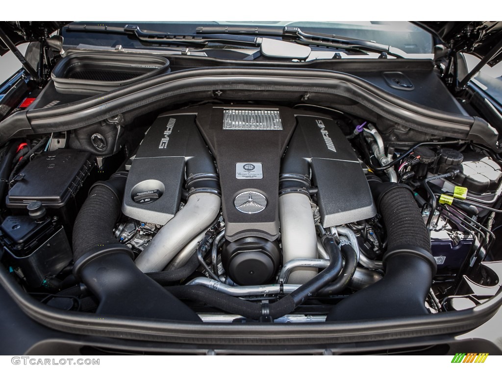 2015 Mercedes-Benz GL 63 AMG 4Matic Engine Photos