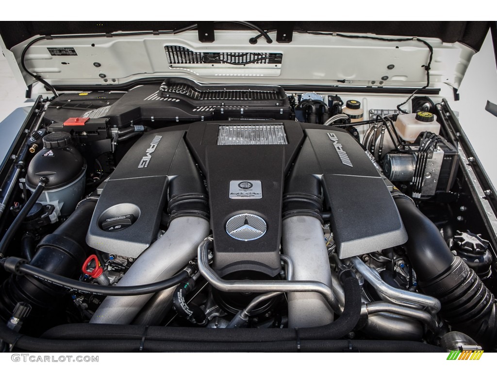 2015 Mercedes-Benz G 63 AMG 5.5 Liter AMG biturbo DOHC 32-Valve VVT V8 Engine Photo #102240832