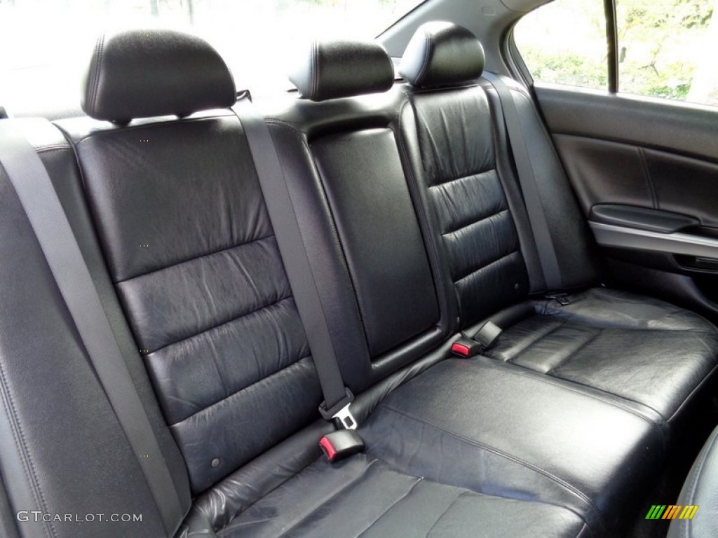 2008 Honda Accord EX-L Sedan Rear Seat Photos
