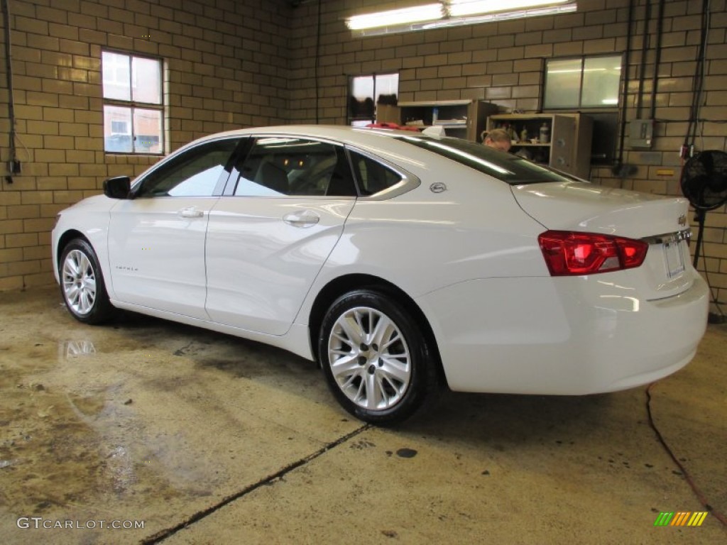 2014 Impala LS - Summit White / Jet Black/Dark Titanium photo #3