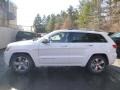 2015 Bright White Jeep Grand Cherokee Overland 4x4  photo #2