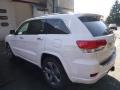 2015 Bright White Jeep Grand Cherokee Overland 4x4  photo #3