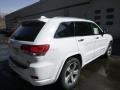 2015 Bright White Jeep Grand Cherokee Overland 4x4  photo #5