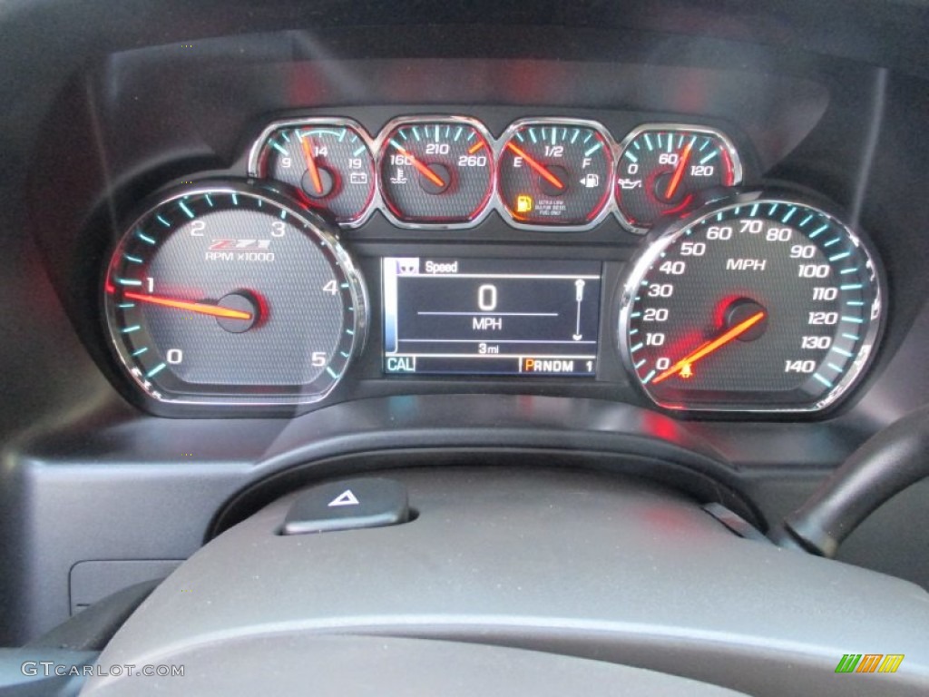 2015 Chevrolet Silverado 2500HD LTZ Double Cab 4x4 Gauges Photos
