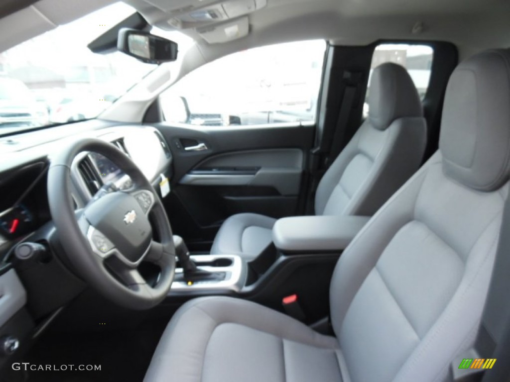 Jet Black/Dark Ash Interior 2015 Chevrolet Colorado LT Extended Cab 4WD Photo #102242907