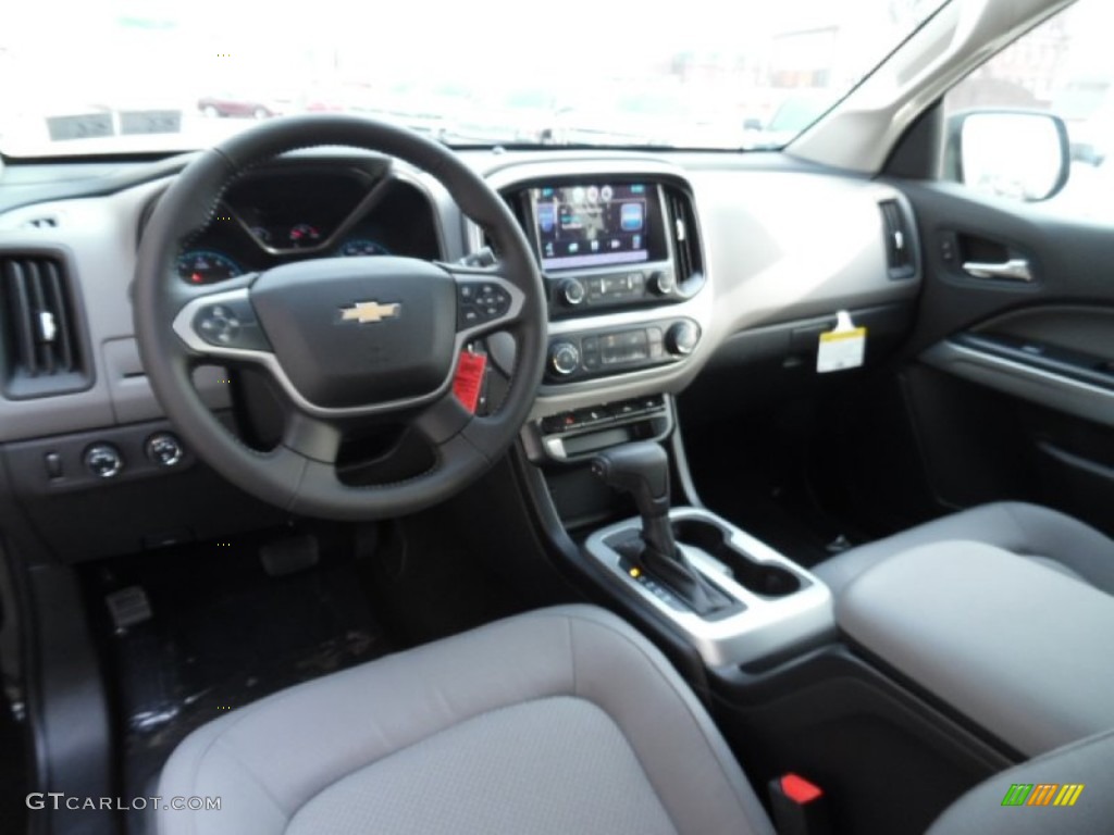 Jet Black/Dark Ash Interior 2015 Chevrolet Colorado LT Extended Cab 4WD Photo #102242952