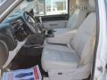Light Titanium/Ebony 2010 Chevrolet Silverado 2500HD LT Crew Cab 4x4 Interior Color