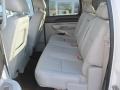 2010 Chevrolet Silverado 2500HD Light Titanium/Ebony Interior Rear Seat Photo
