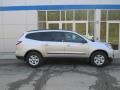 2015 Silver Ice Metallic Chevrolet Traverse LS AWD  photo #2