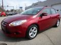 2014 Ruby Red Ford Focus SE Hatchback  photo #5