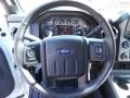 Black 2015 Ford F250 Super Duty Lariat Super Cab 4x4 Steering Wheel
