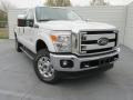 2015 Oxford White Ford F250 Super Duty XLT Crew Cab 4x4  photo #1