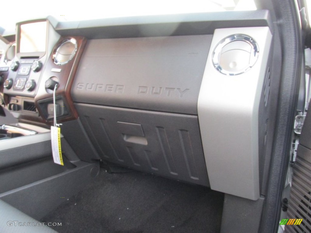 2015 F250 Super Duty Lariat Crew Cab 4x4 - Ingot Silver / Black photo #19