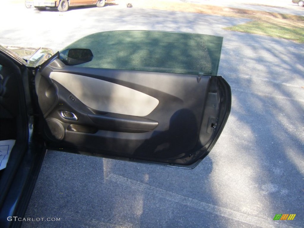 2010 Camaro LS Coupe - Cyber Gray Metallic / Black photo #11