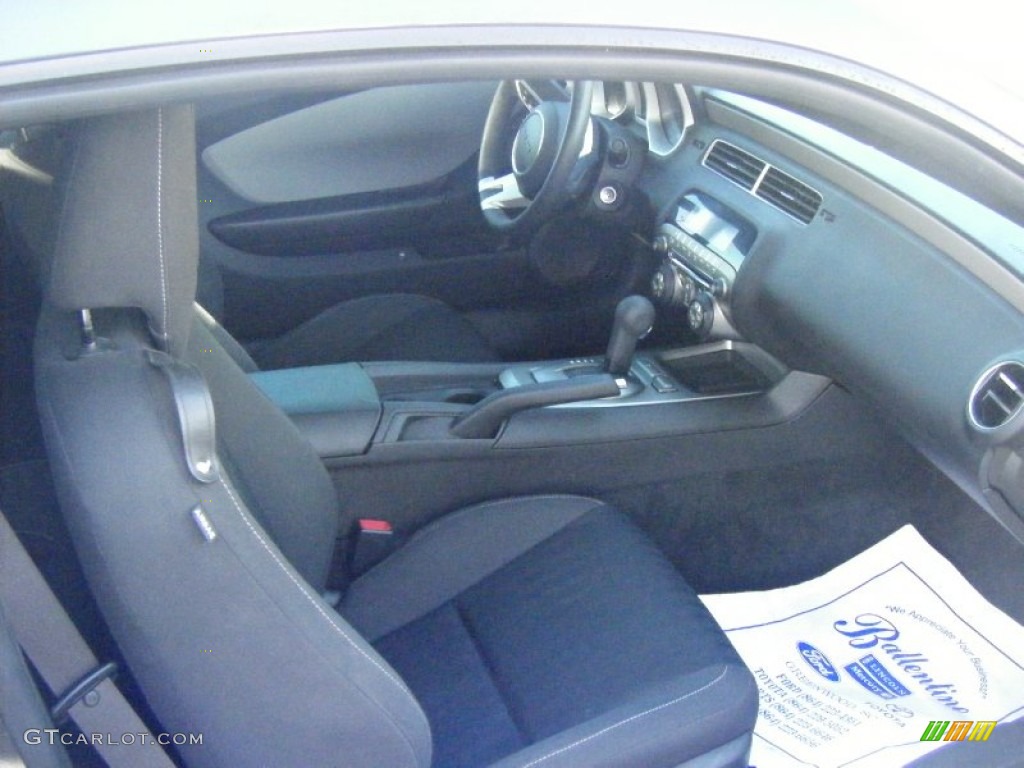 2010 Camaro LS Coupe - Cyber Gray Metallic / Black photo #12