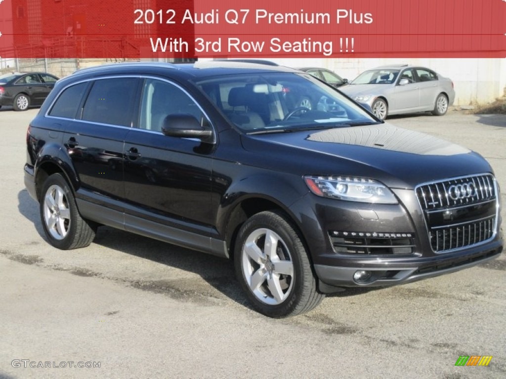 2012 Q7 3.0 TFSI quattro - Daytona Gray Pearl Effect / Black photo #1