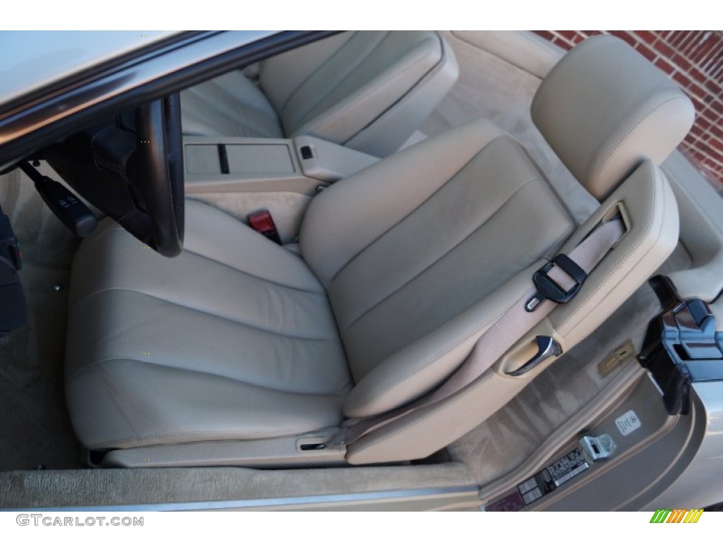 1995 SL 500 Roadster - Smoke Silver Metallic / Parchment Beige photo #23