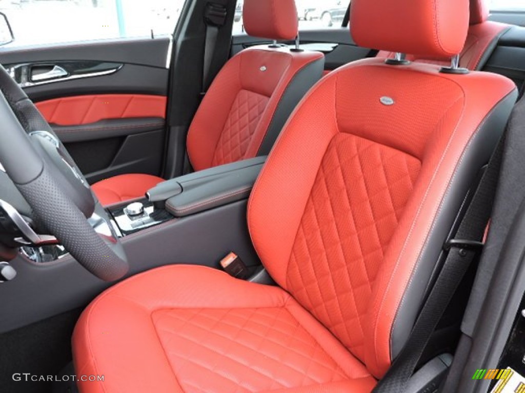 2015 Mercedes-Benz CLS 400 4Matic Coupe Front Seat Photo #102248274