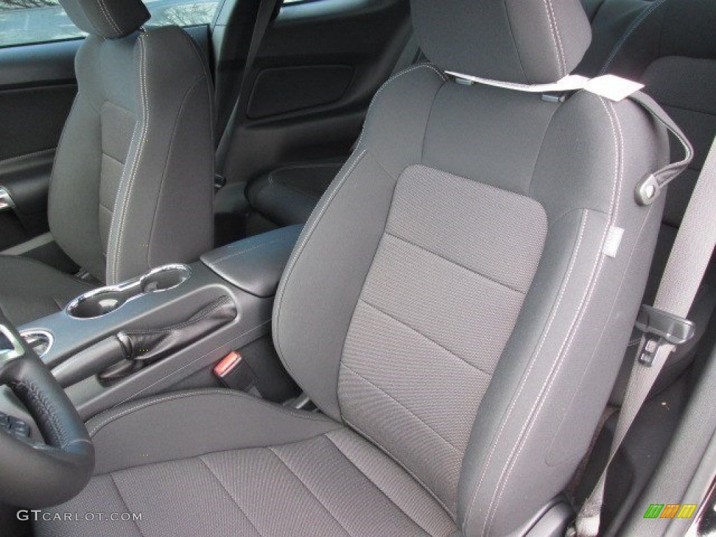 2015 Mustang V6 Coupe - Black / Ebony photo #6