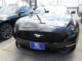 2015 Black Ford Mustang V6 Coupe  photo #3