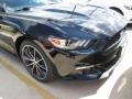 2015 Black Ford Mustang EcoBoost Coupe  photo #2