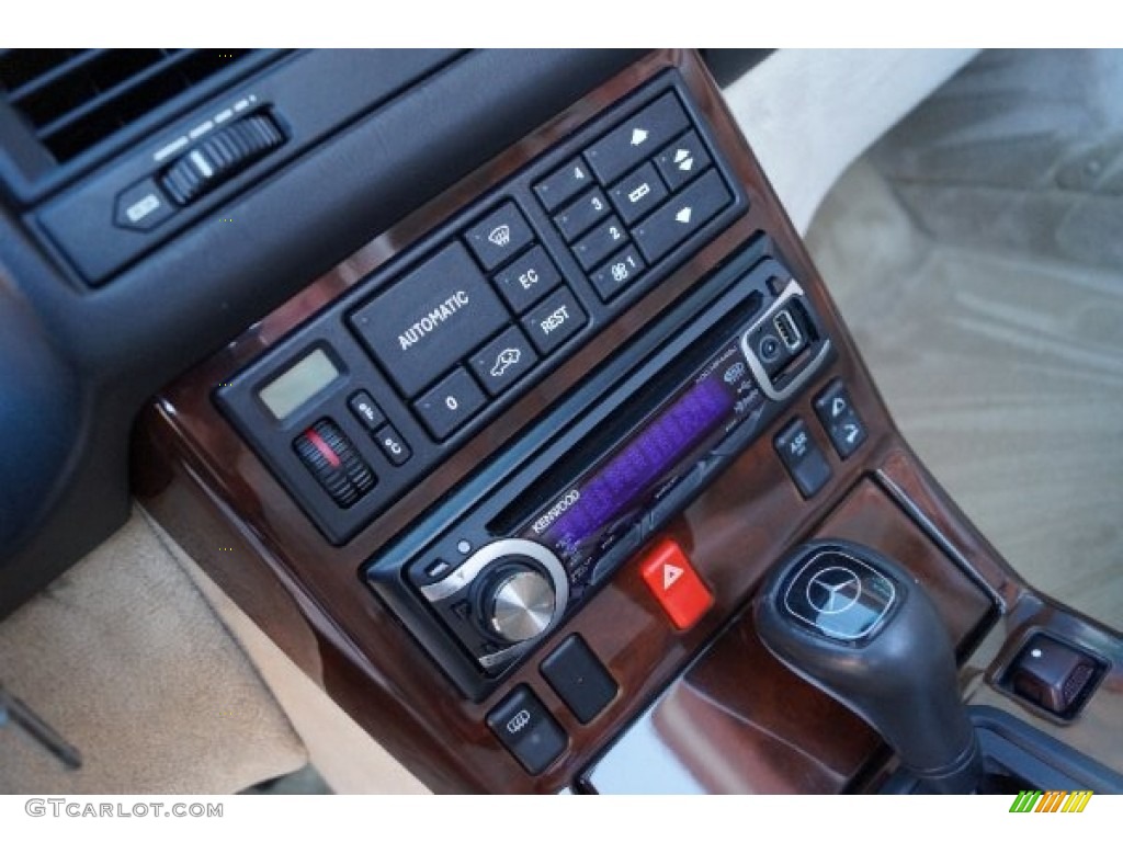 1995 SL 500 Roadster - Smoke Silver Metallic / Parchment Beige photo #53
