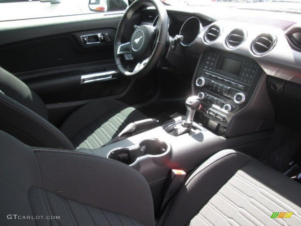 2015 Mustang EcoBoost Coupe - Black / Ebony photo #7