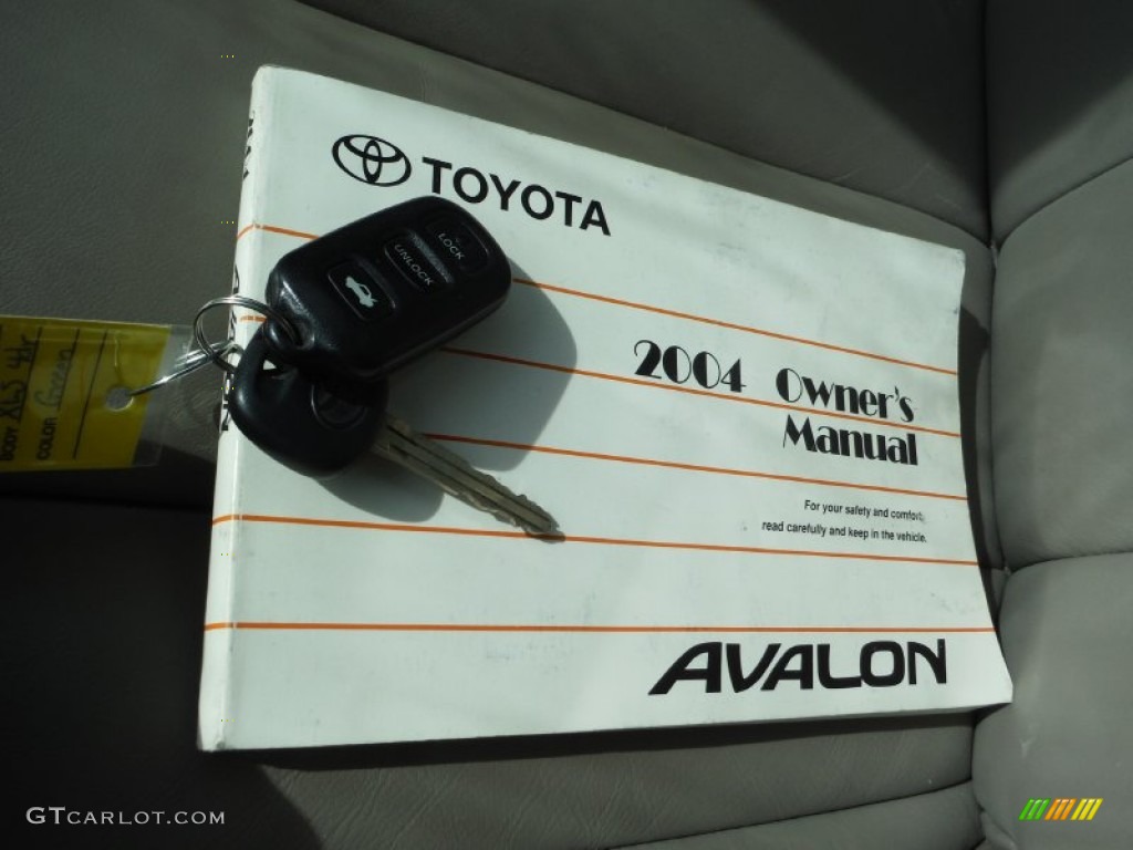 2004 Avalon XLS - Silver Spruce Metallic / Taupe photo #18