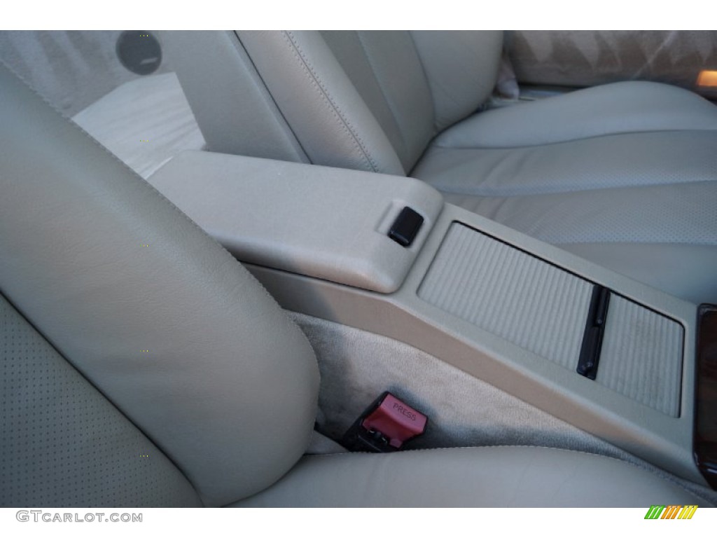 1995 SL 500 Roadster - Smoke Silver Metallic / Parchment Beige photo #58