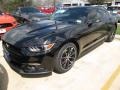 2015 Black Ford Mustang EcoBoost Coupe  photo #11