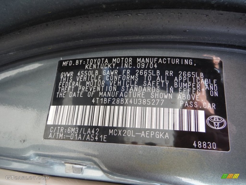 2004 Avalon XLS - Silver Spruce Metallic / Taupe photo #19