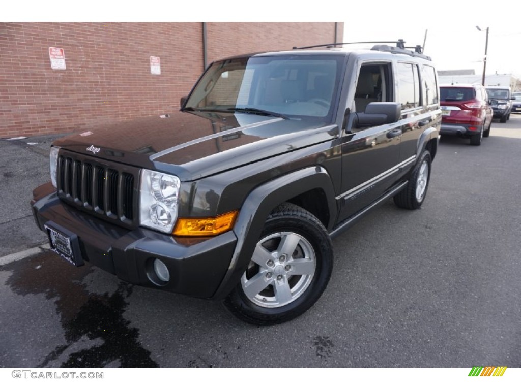 2006 Commander 4x4 - Dark Khaki Pearl / Medium Slate Gray photo #1