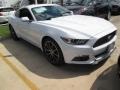 2015 Oxford White Ford Mustang EcoBoost Coupe  photo #1