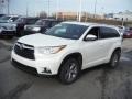 Blizzard White Pearl 2014 Toyota Highlander XLE AWD Exterior