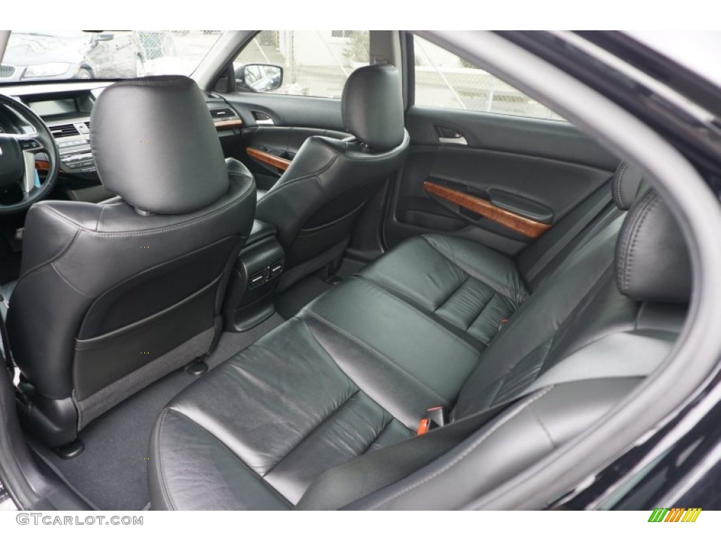 2012 Honda Accord EX-L V6 Sedan Rear Seat Photo #102250128