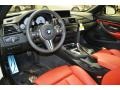 Sakhir Orange/Black 2015 BMW M4 Convertible Interior Color