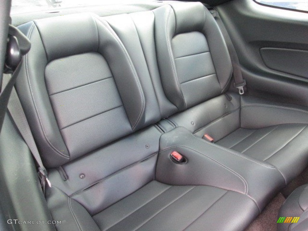 2015 Ford Mustang GT Premium Coupe Rear Seat Photo #102250698