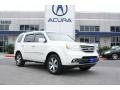 White Diamond Pearl 2012 Honda Pilot Touring