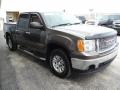 Front 3/4 View of 2007 Sierra 1500 SLE Crew Cab 4x4