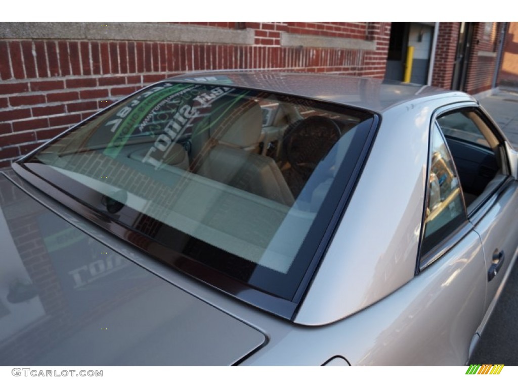 1995 SL 500 Roadster - Smoke Silver Metallic / Parchment Beige photo #139