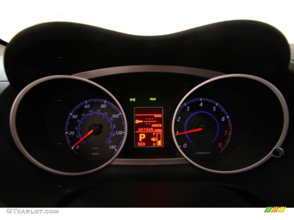 2008 Mitsubishi Outlander SE 4WD Gauges Photo #102251574