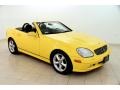 2001 Sunburst Yellow Mercedes-Benz SLK 320 Roadster #102241327