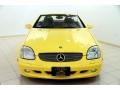 2001 Sunburst Yellow Mercedes-Benz SLK 320 Roadster  photo #3
